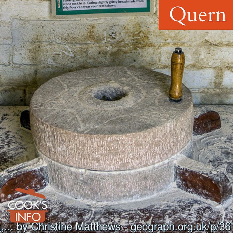 Hand Quern (Grain Grinder) → Electric Blender