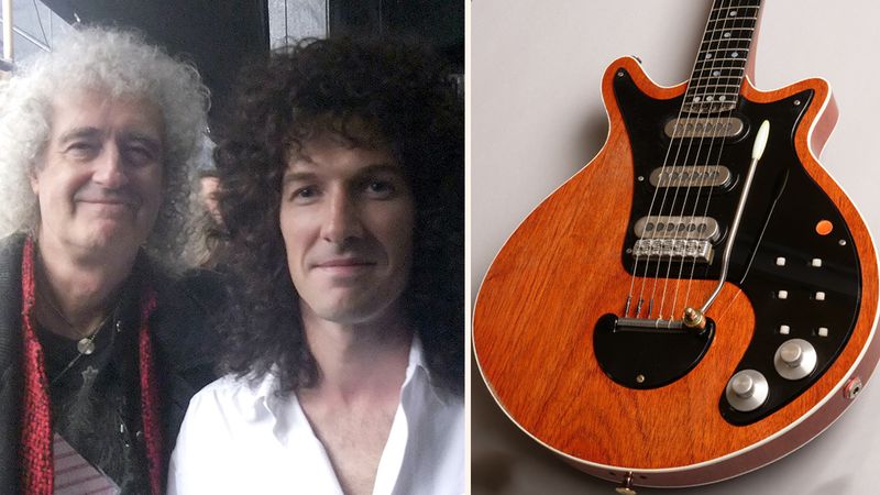 Brian May Built His Own Guitar From a Fireplace