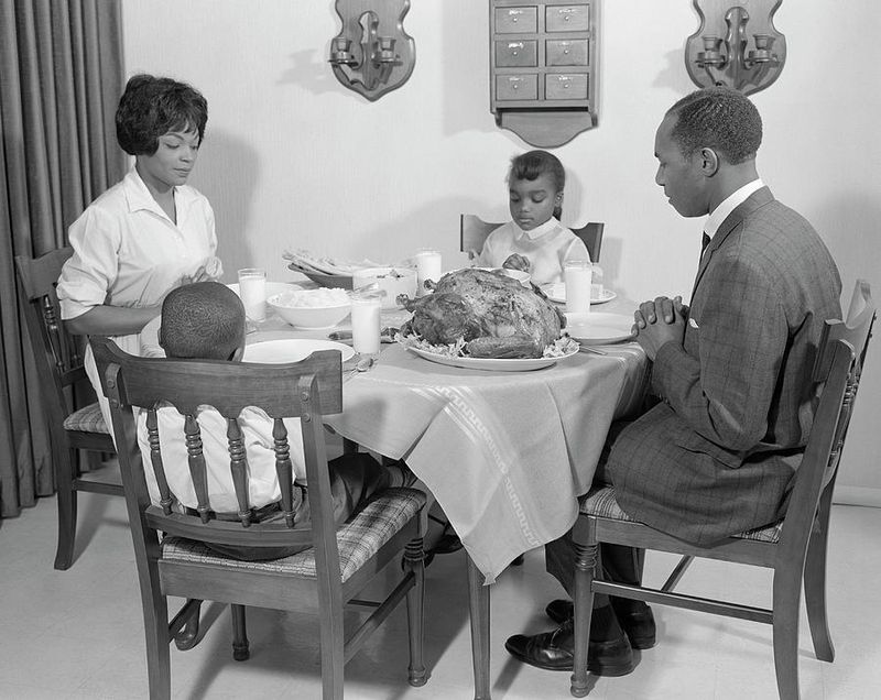 Hats Off at the Dinner Table