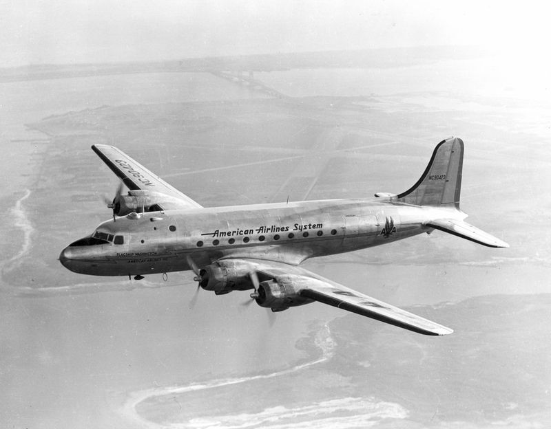 Douglas DC-4E Takes Wing (1938)