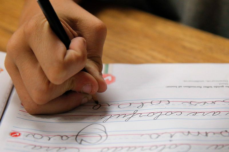 Cursive Writing as a Graded Subject