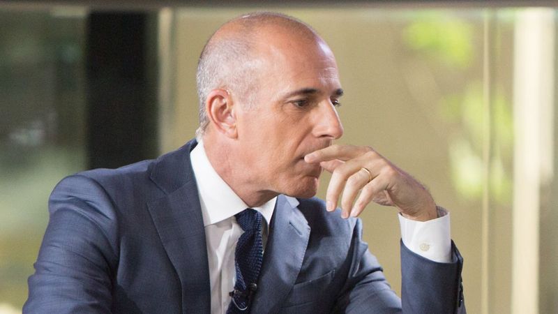 Matt Lauer Silence & Hidden Red Button