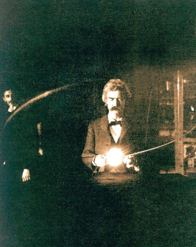 Mark Twain & Nikola Tesla