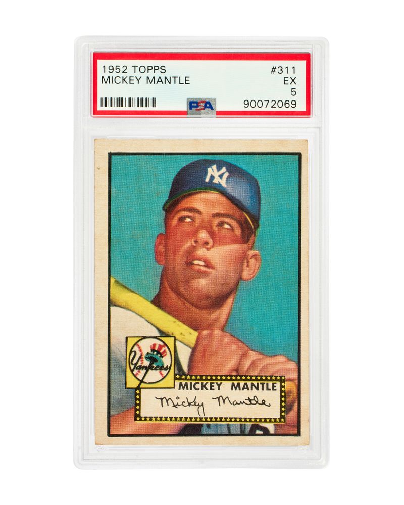1952 Topps Mickey Mantle