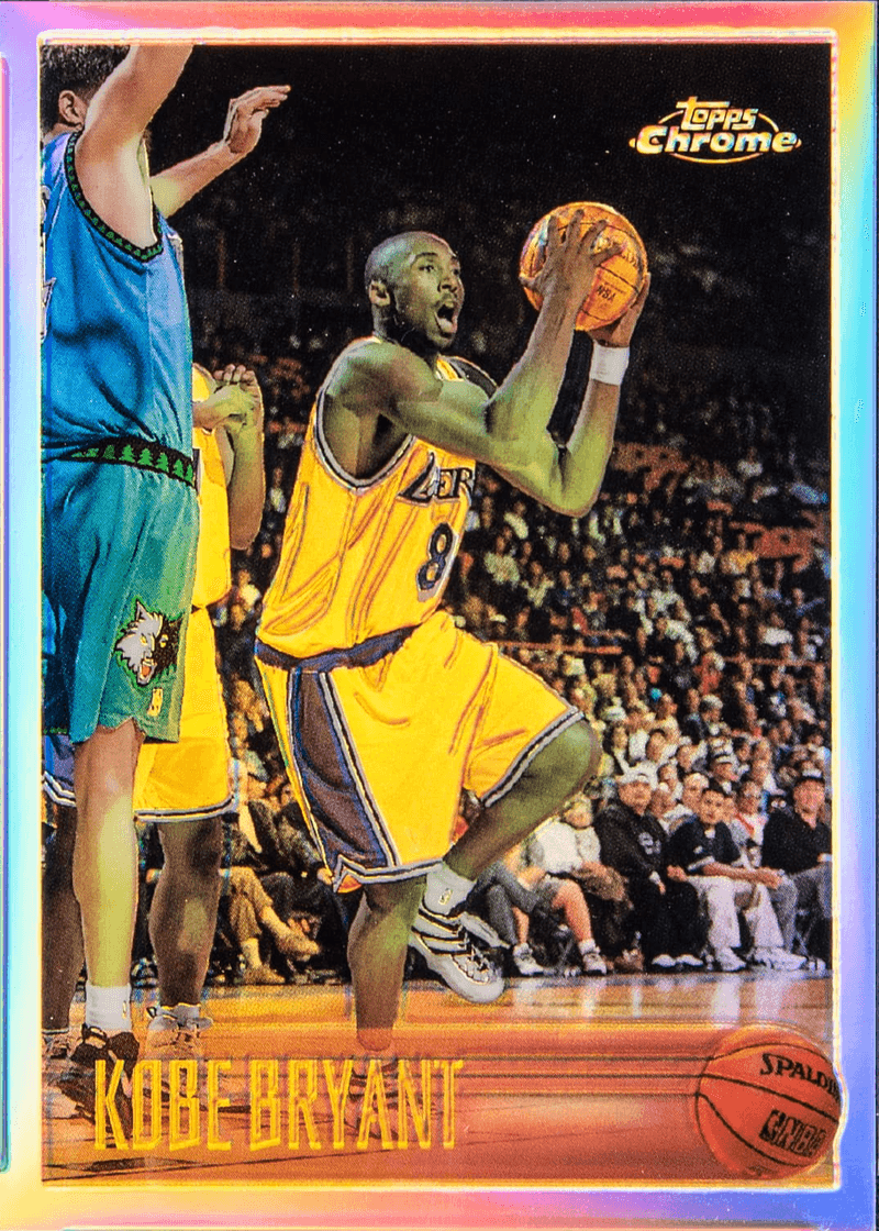 1996 Topps Chrome Kobe Bryant Rookie
