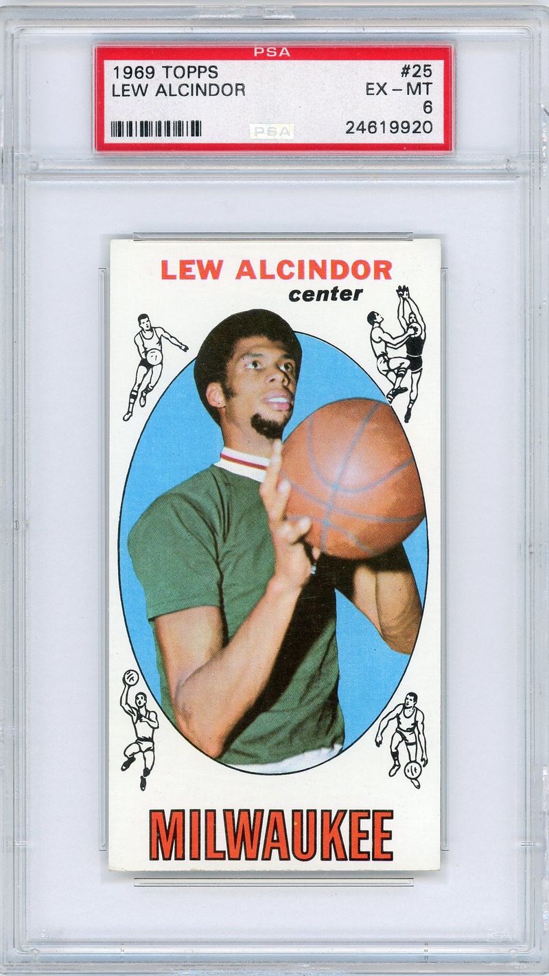 1969 Topps Lew Alcindor (Kareem Abdul-Jabbar) Rookie