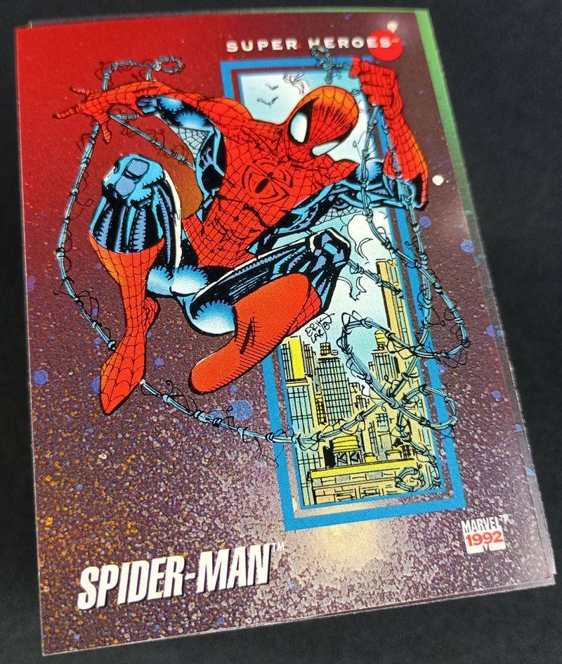 1992 Marvel Universe Spider-Man Hologram