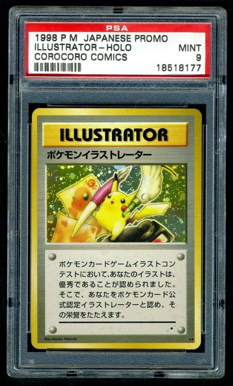 1998 Pokémon Illustrator Pikachu