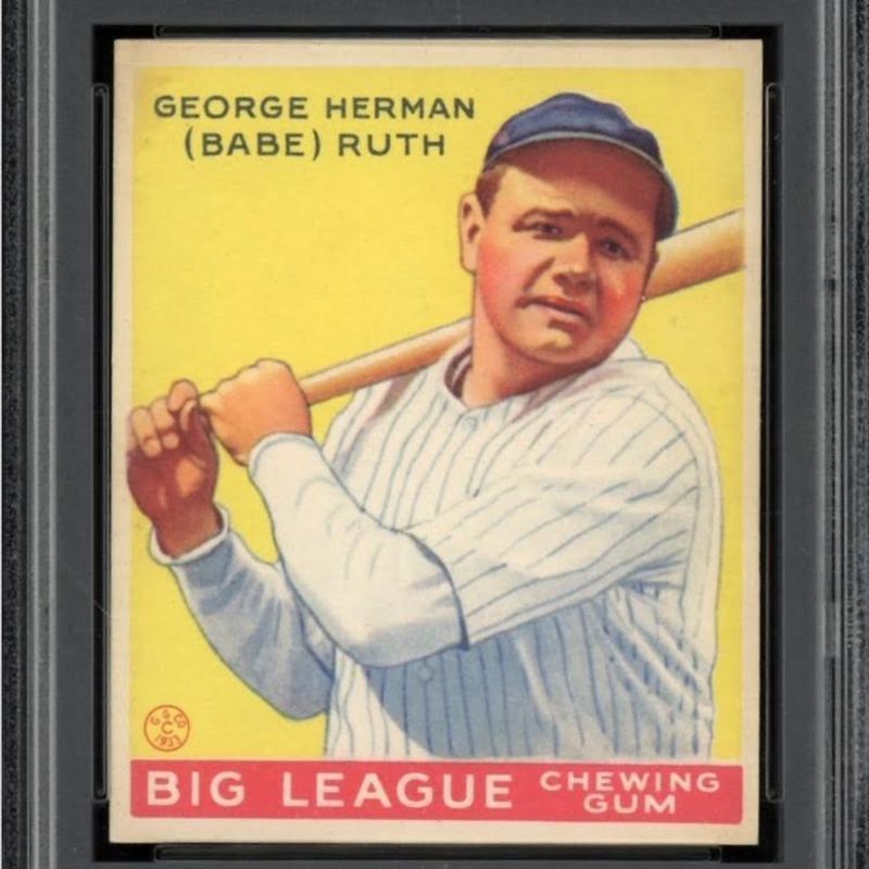 1933 Goudey Babe Ruth
