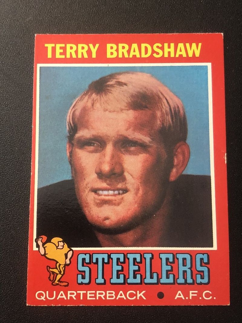 1971 Topps Terry Bradshaw Rookie