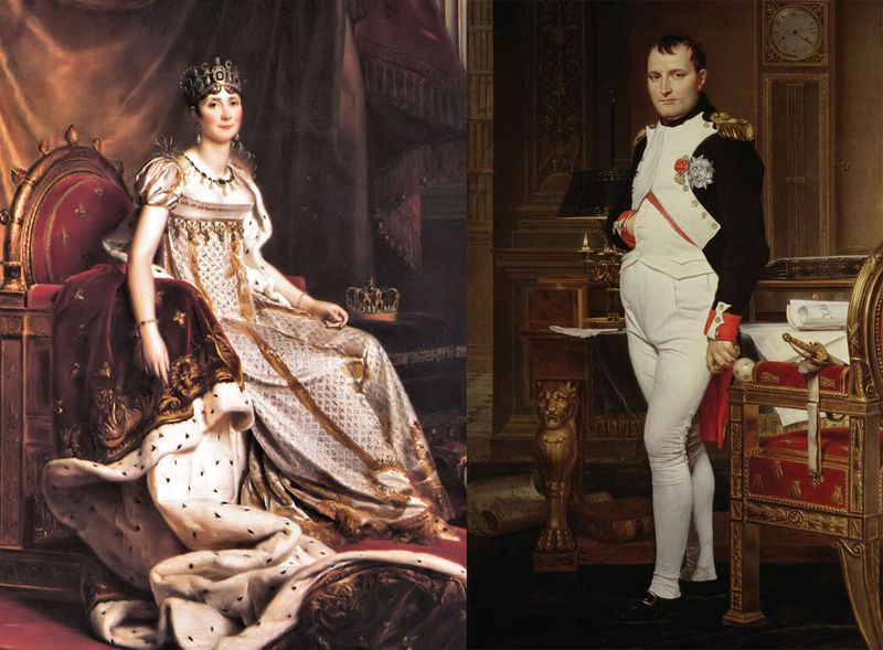 Napoleon Bonaparte and Joséphine de Beauharnais
