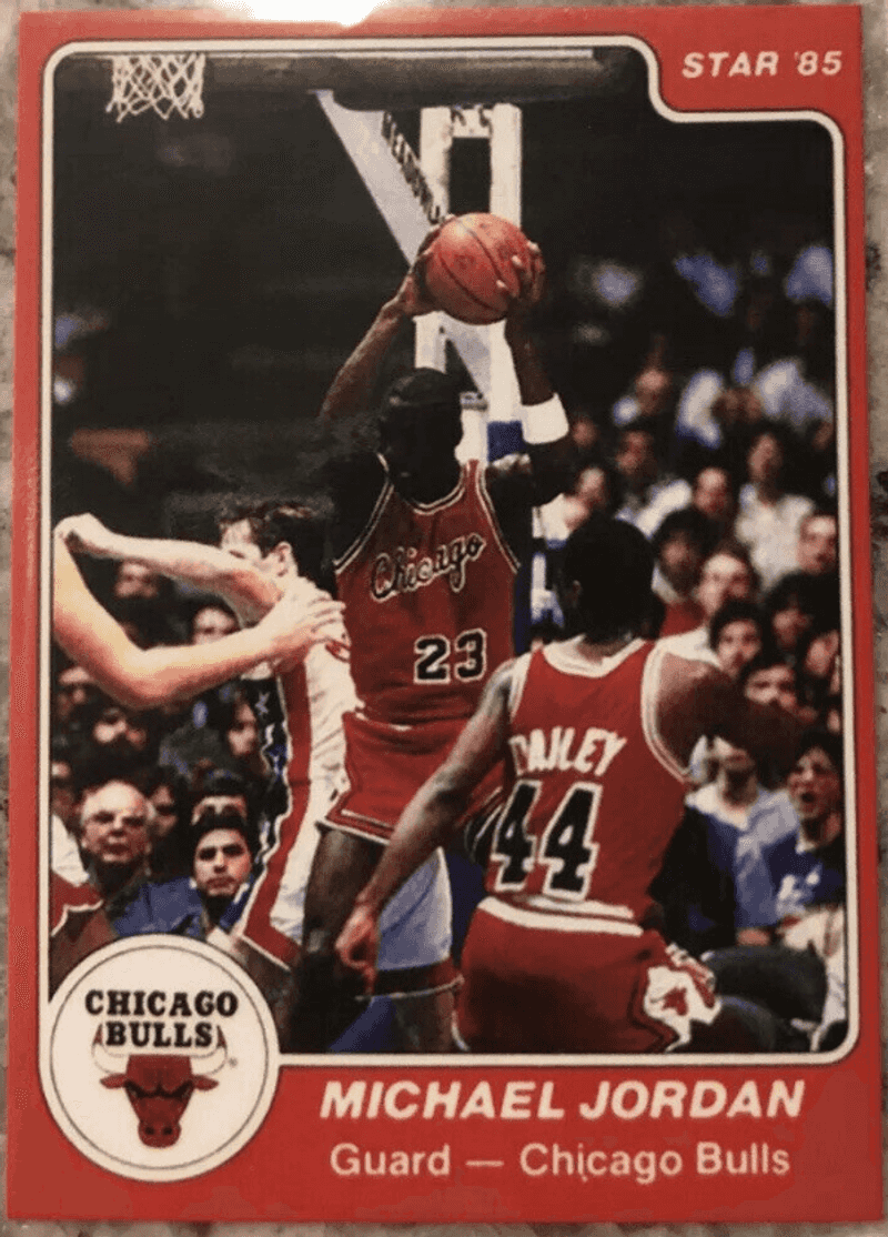 1984 Star Michael Jordan XRC