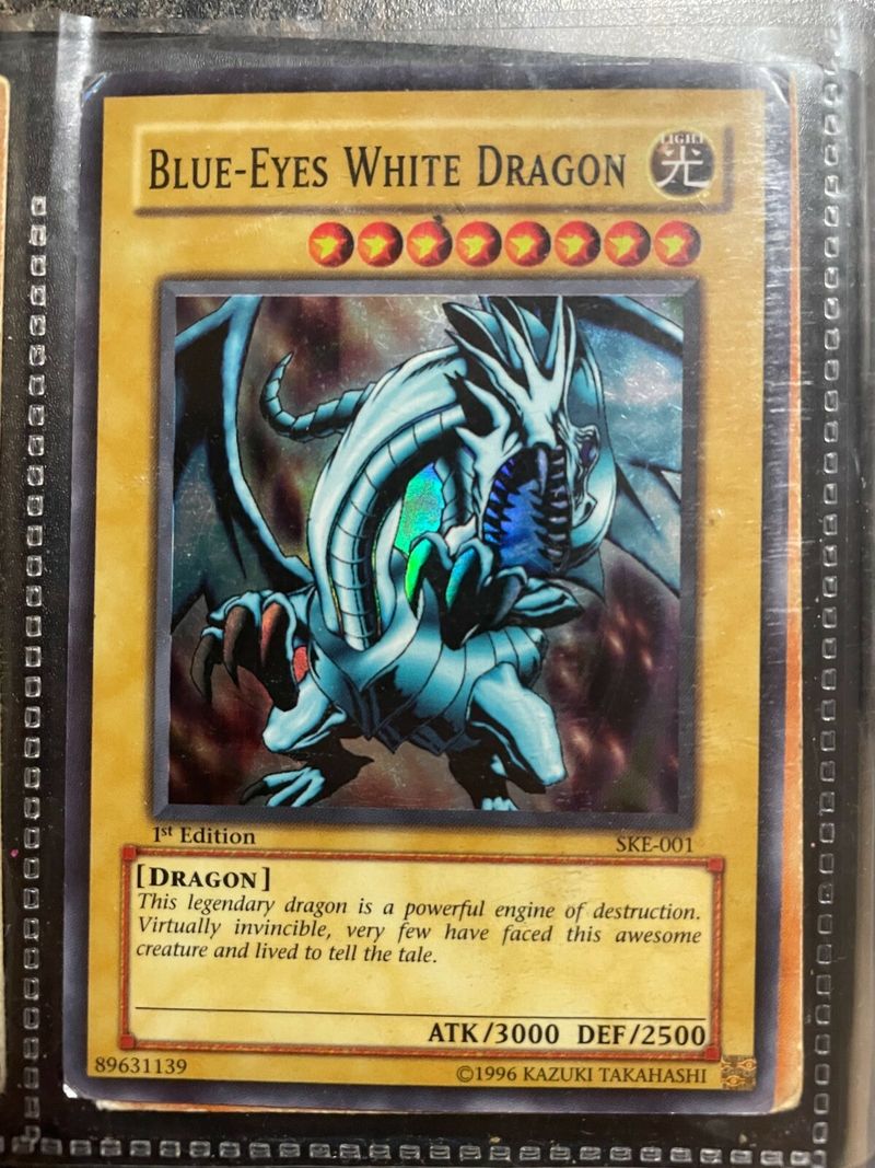 Yu-Gi-Oh! 2002 1st Edition Blue-Eyes White Dragon