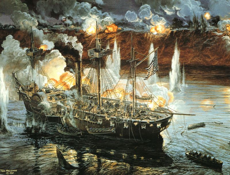 A Battle Between Two Ships Named the Same Thing