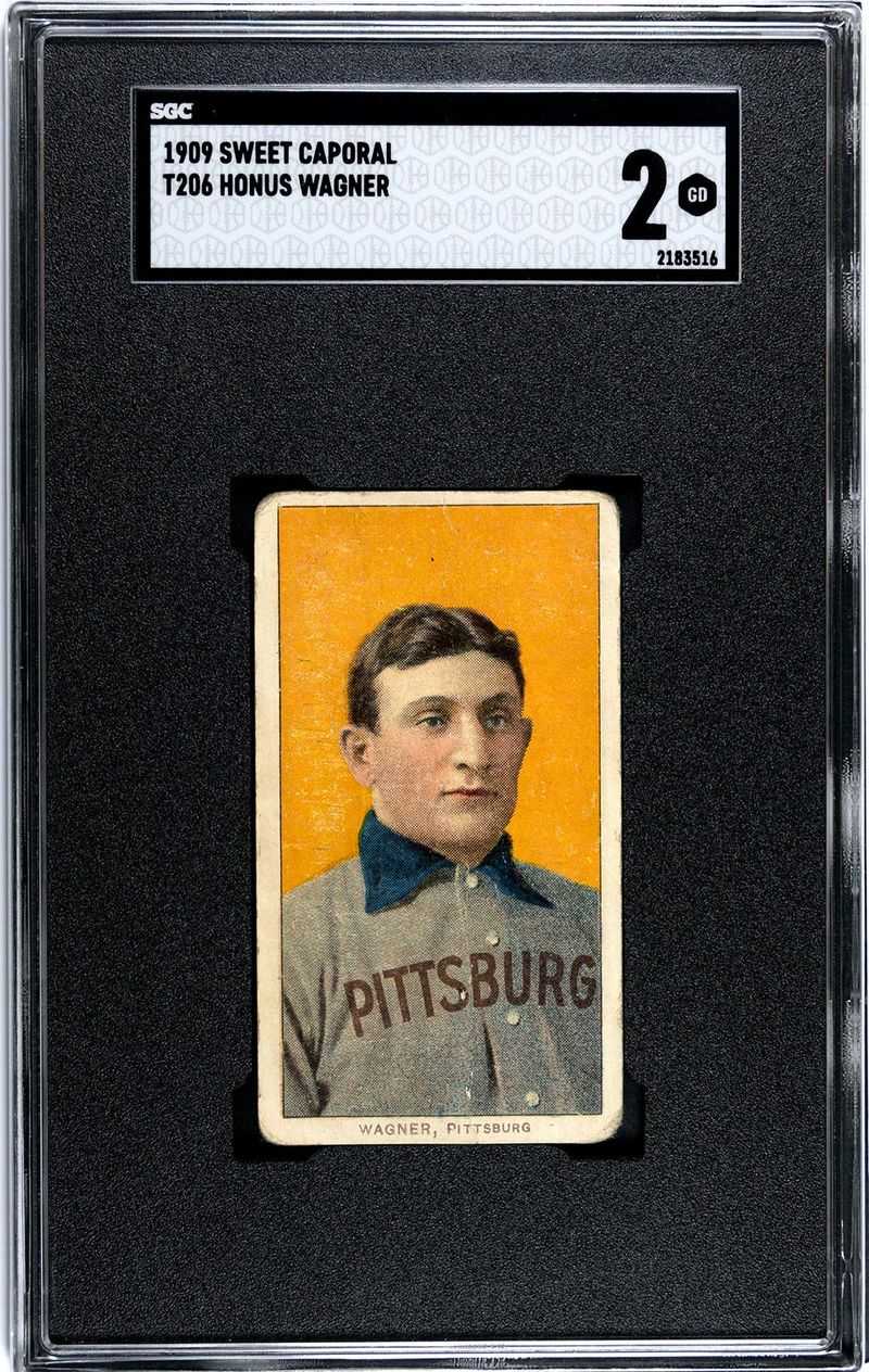 1909 T206 Honus Wagner