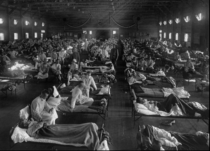 7. The 1918 Spanish Flu Pandemic