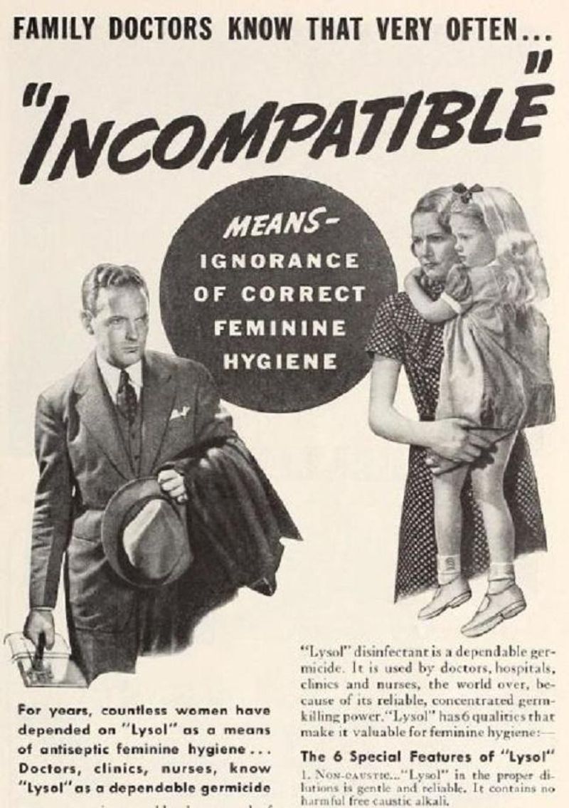 Lysol's Disturbing 'Feminine Hygiene' Marketing
