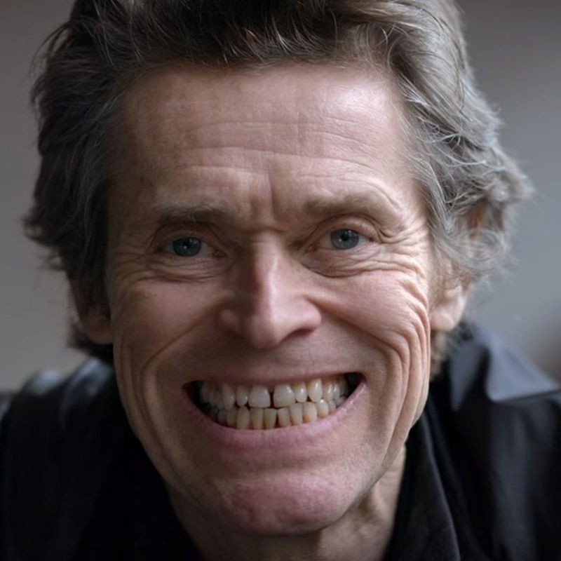 Willem Dafoe's Devilish Grin