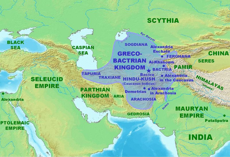 The Greco-Bactrian Kingdom (250–130 BCE)