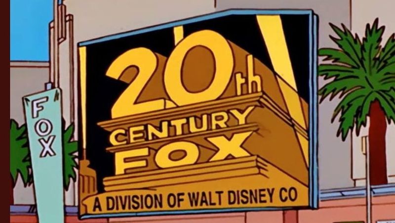 The Simpsons Predicted Disney Buying Fox… in 1998
