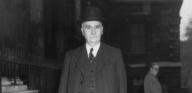 Frederick Lindemann, Physicist & Churchill adviser, 1957