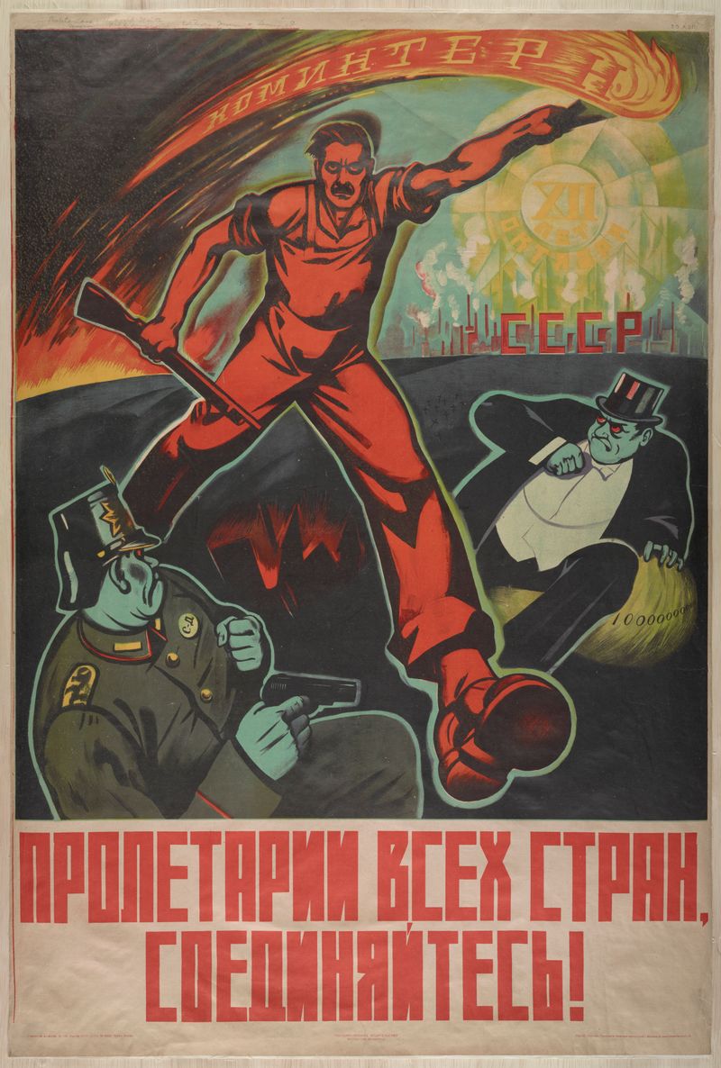“Workers of the World, Unite!” (USSR, Early 20th Century)