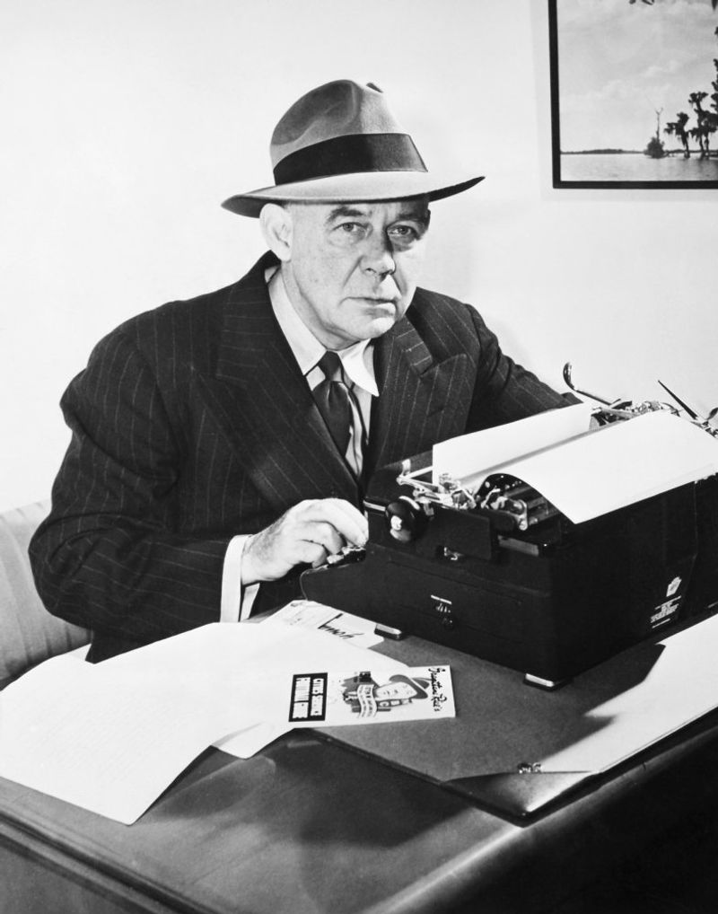 Grantland Rice, Sportswriter, 1954