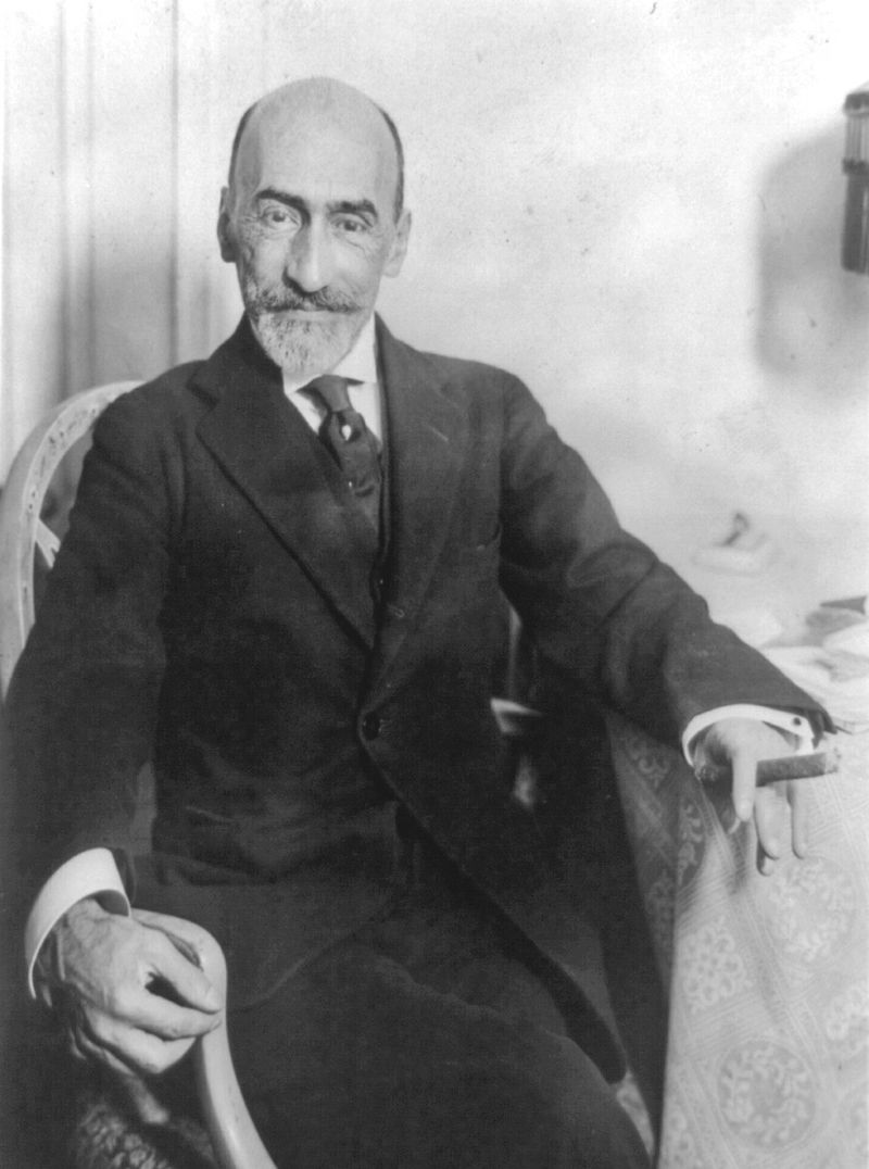 Jacinto Benavente, Playwright (Nobel 1922), 1954