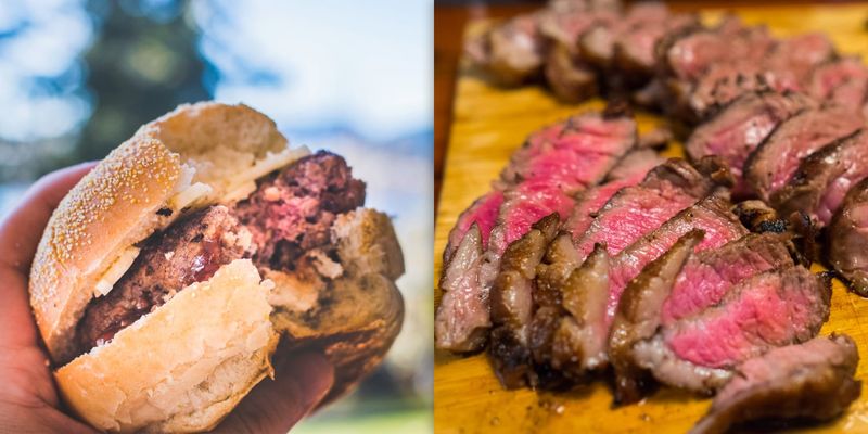 Rare Hamburgers and Undercooked Meats