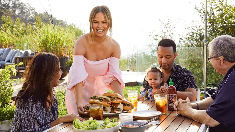 Chrissy Teigen – Fish Sticks and Rice