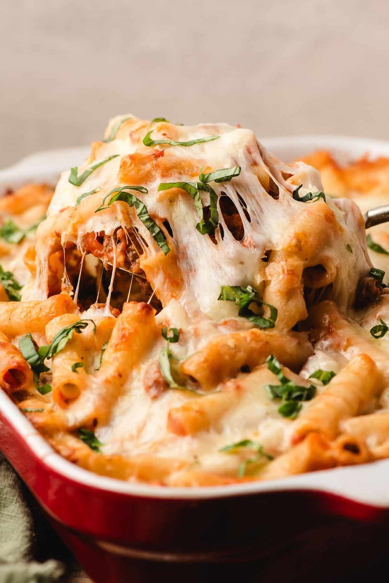 Baked Ziti with Ground Beef
