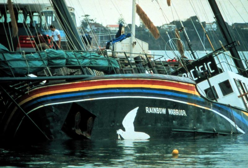Greenpeace Rainbow Warrior Bombing (1985)