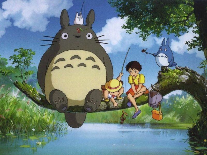 Totoro’s Camouflage in “My Neighbor Totoro”