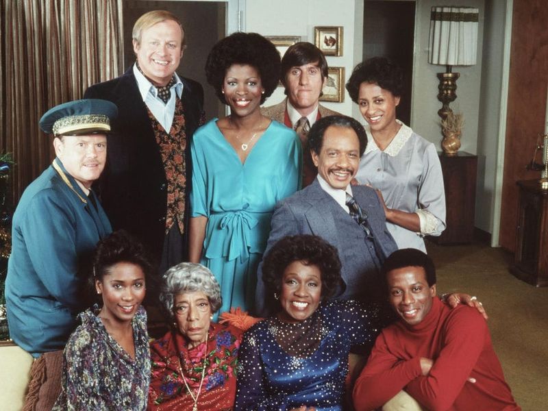 Interracial kiss – The Jeffersons
