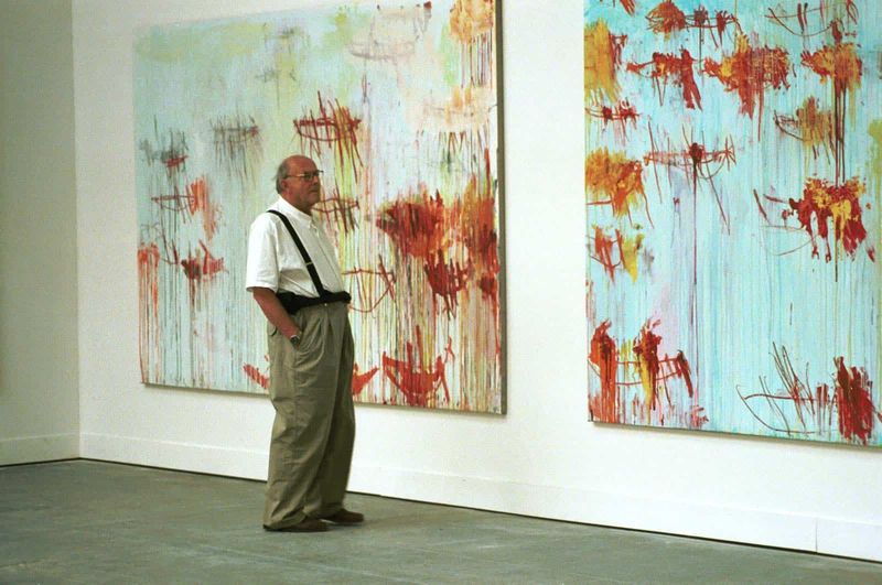 Cy Twombly, Abstract Painter, 2011