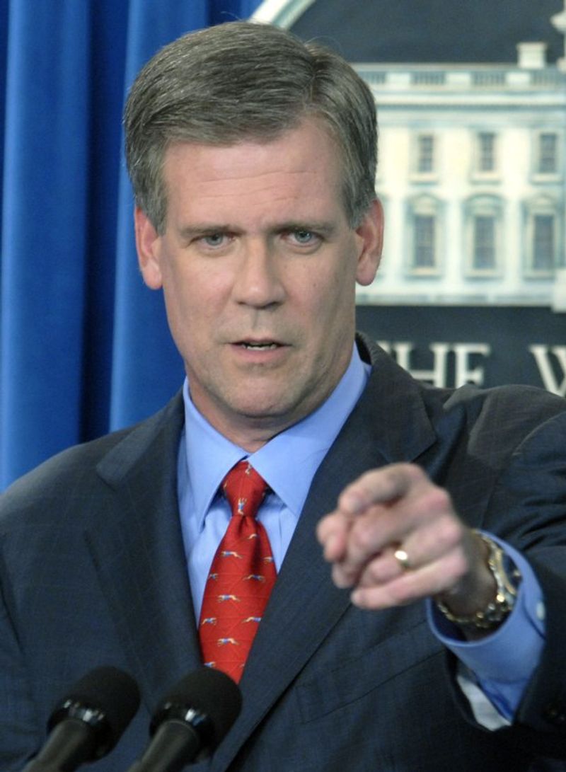 Tony Snow, White House Press Secretary & Broadcaster, 2008