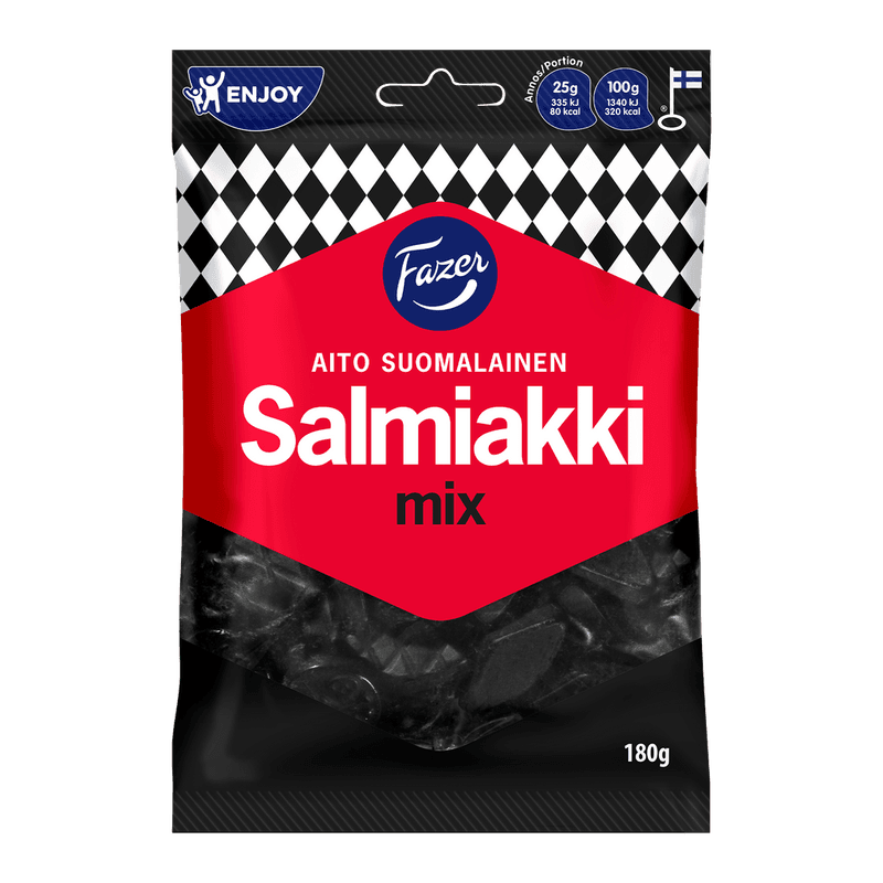 Fazer’s Salmiakki (Too Salty)