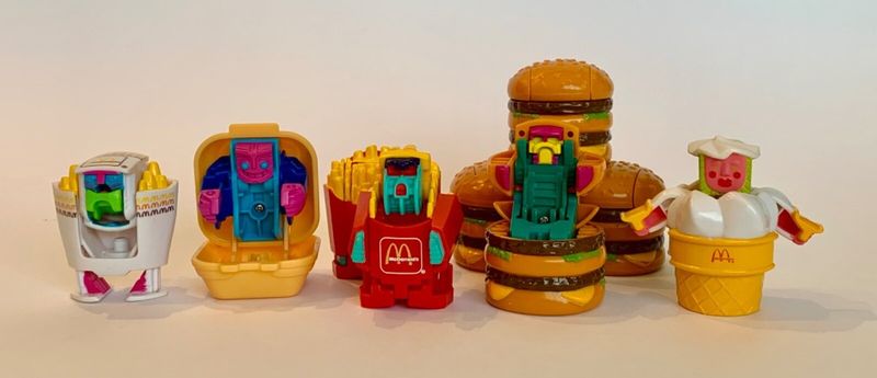 McDonald's Changeables Transformers