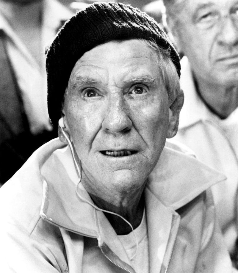 Burgess Meredith (Mickey Goldmill)
