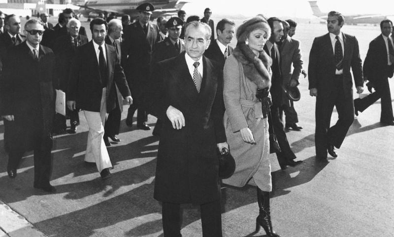 The Shah Flees Iran (1979)