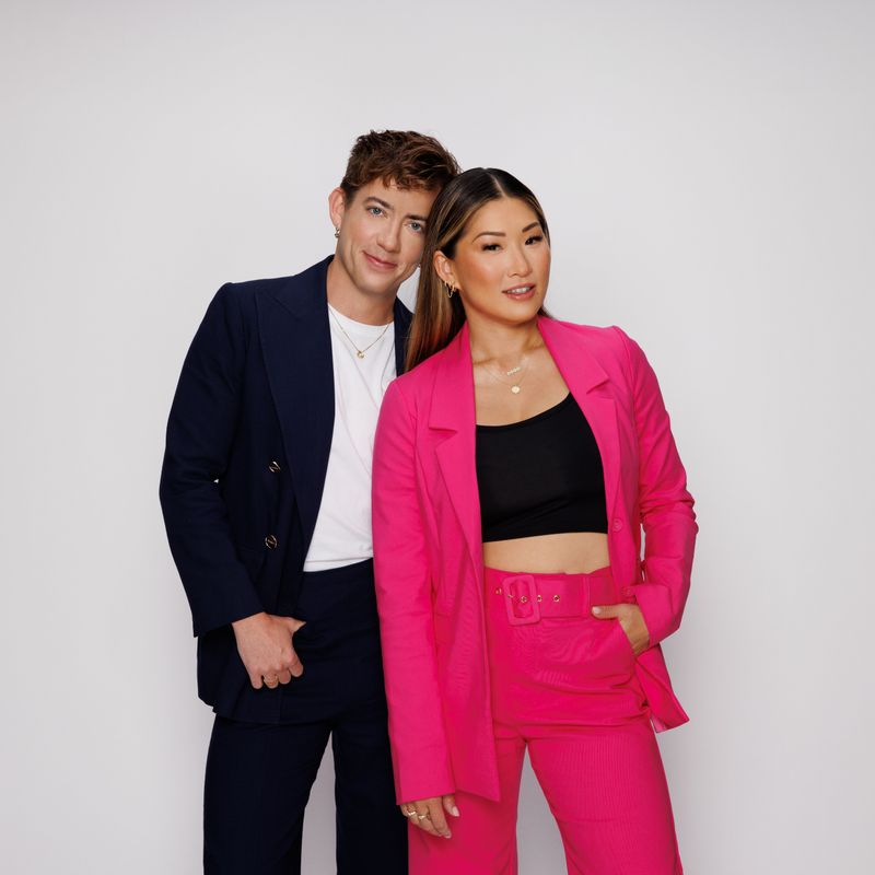 Jenna Ushkowitz & Kevin McHale – Glee