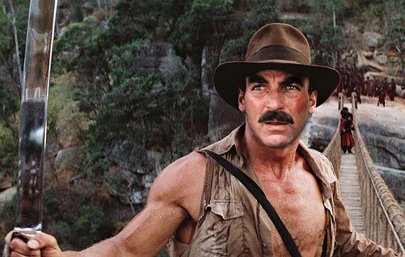 Tom Selleck – Indiana Jones in Raiders of the Lost Ark