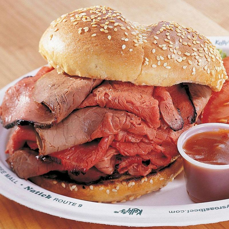 Arby's Curly Fries and Roast Beef