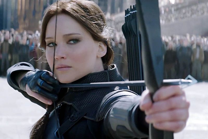 Jennifer Lawrence - Katniss Everdeen in The Hunger Games (2012)