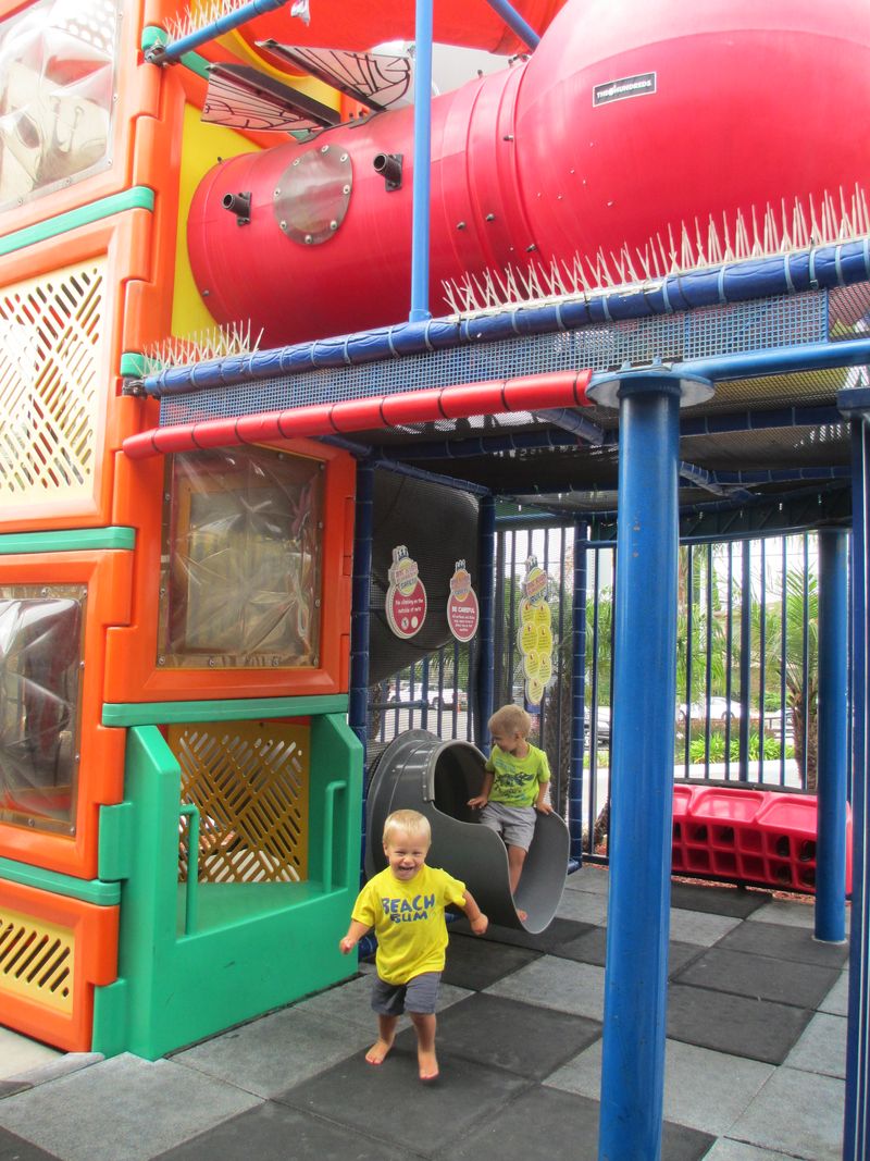 Fast food play areas