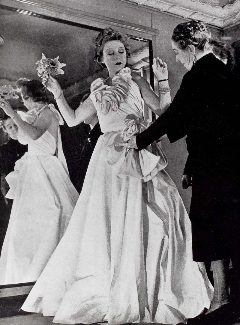Jeanne Lanvin, Fashion designer, 1946