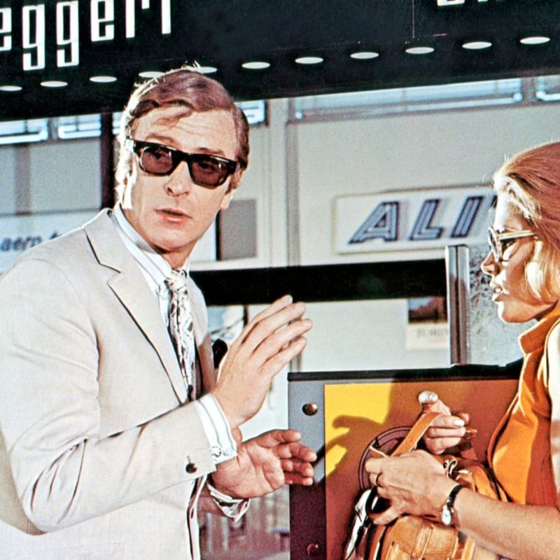 Michael Caine in The Italian Job (1969)