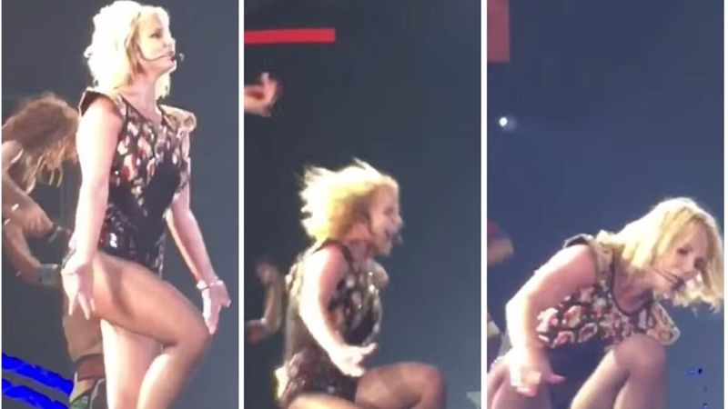 Britney Spears' Ankle Snap