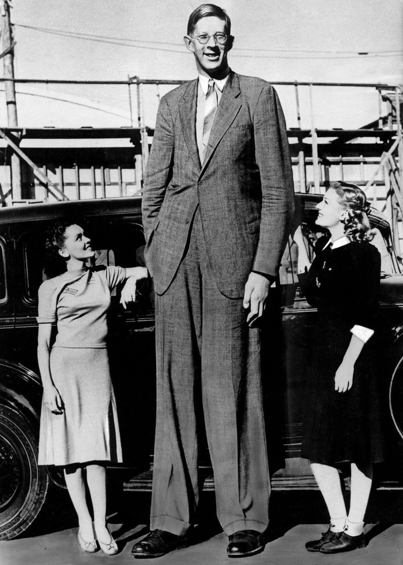 Robert Wadlow, World’s Tallest Man, 1940