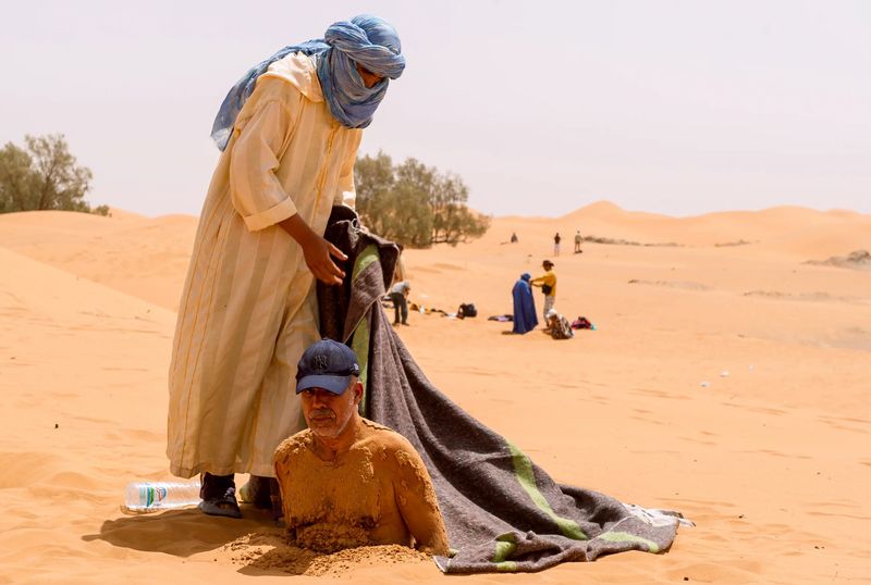 Hot Sand Therapy (Egypt)